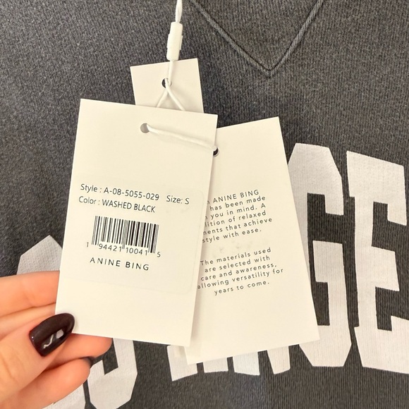 Ramona University Sweatshirt ANINE BING - Picture 4 of 5